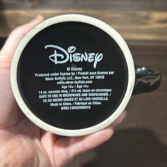 Disney Minnie Mouse Black Red Polka Dot Coffee Cocoa Mug - Picture 6 of 6